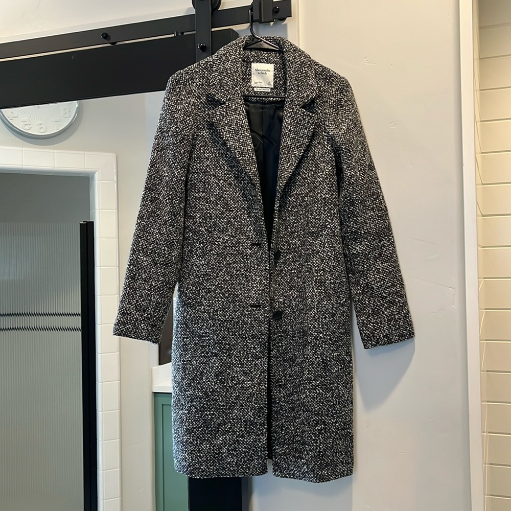 Abercrombie and fitch trench coat